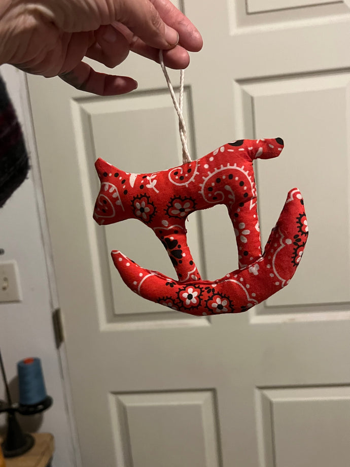 Rocking horse ornament