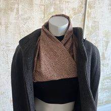 Load image into Gallery viewer, Brown knit Cowl
